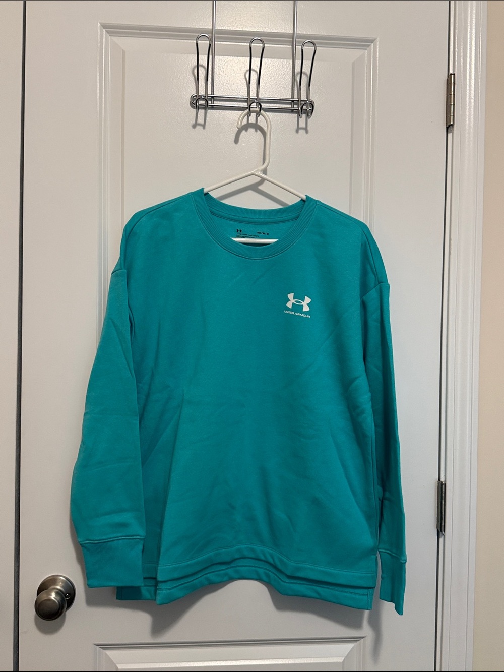 Under Armour Teal Blue Crewneck Sweatshirt